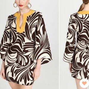 La DoubleJ Caftan Mini Dress